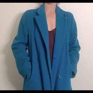 Vintage Wool Mid Length Coat